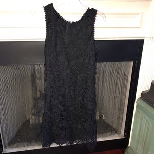 Lace black dress